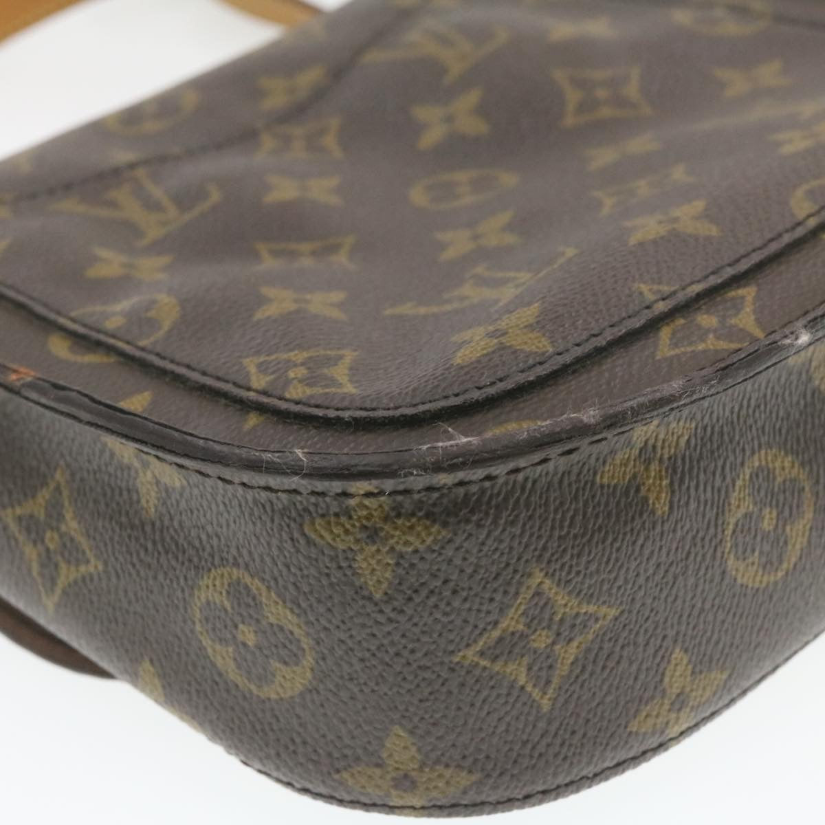 LOUIS VUITTON Monogram Saint Cloud MM Shoulder Bag M51243 LV Auth am523g