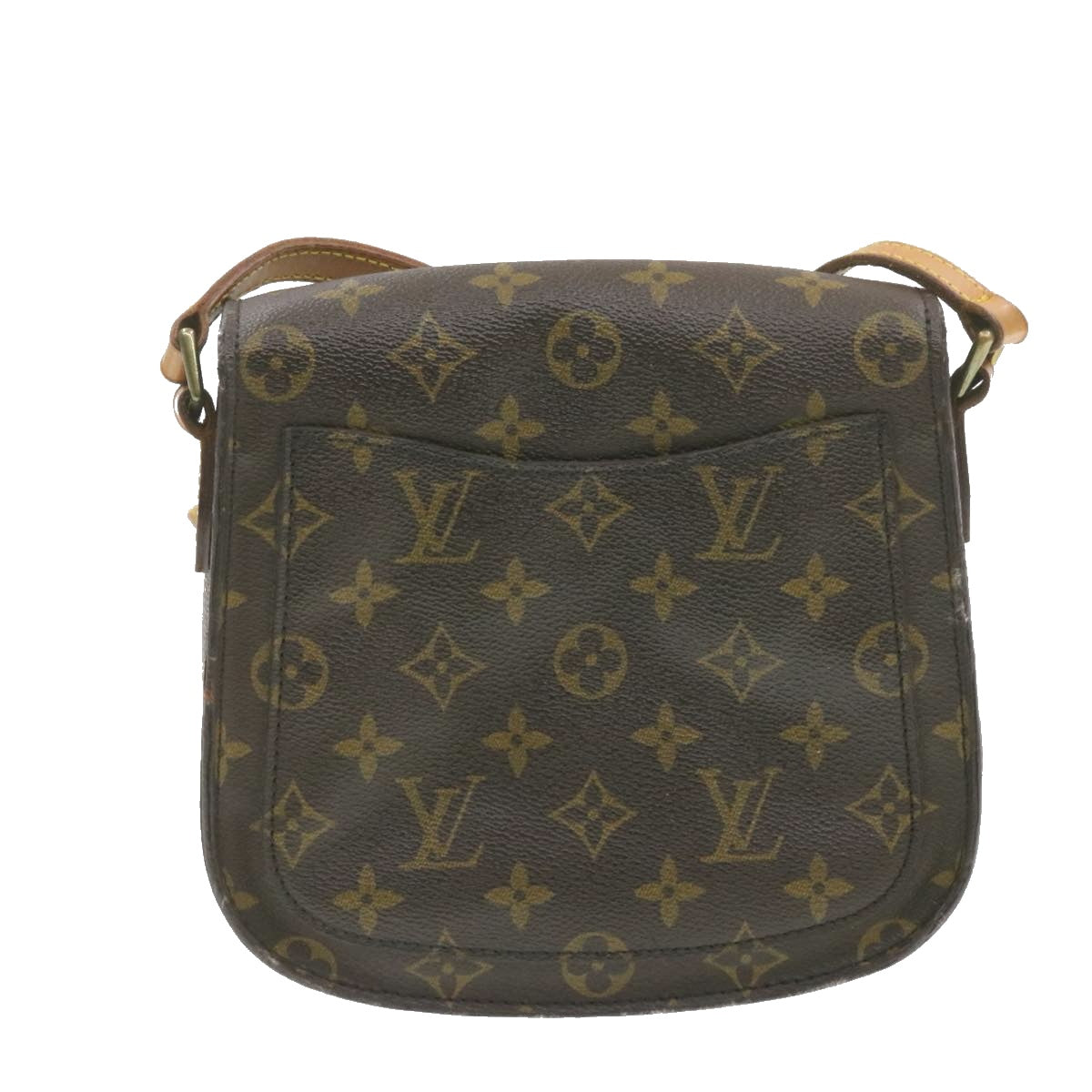 LOUIS VUITTON Monogram Saint Cloud MM Shoulder Bag M51243 LV Auth am523g