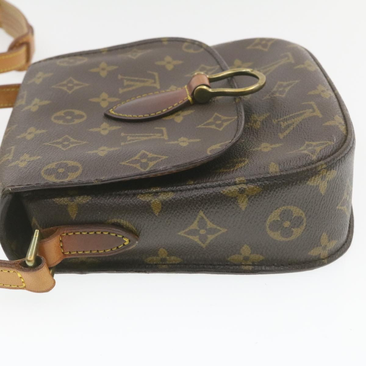 LOUIS VUITTON Monogram Saint Cloud MM Shoulder Bag M51243 LV Auth am523g