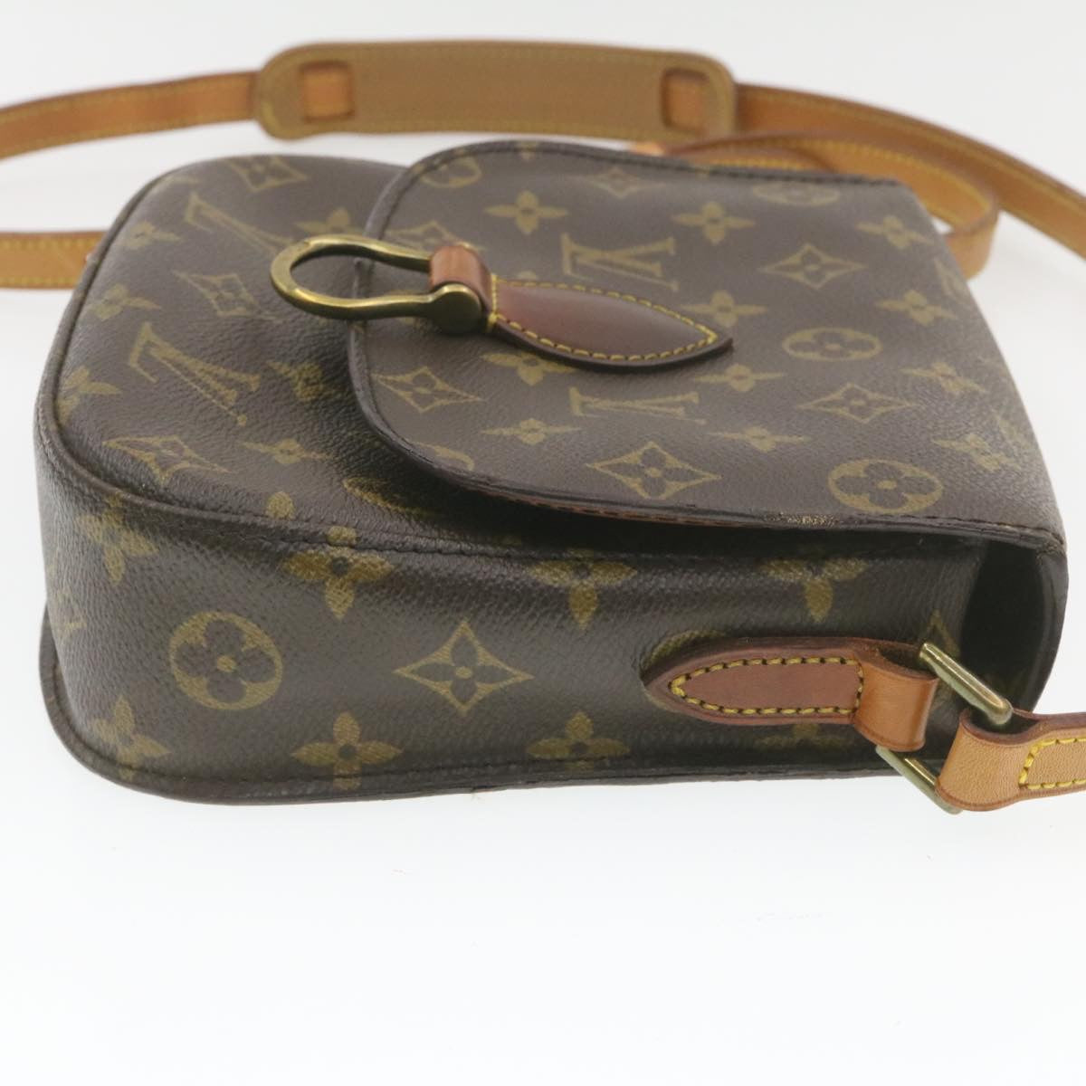 LOUIS VUITTON Monogram Saint Cloud MM Shoulder Bag M51243 LV Auth am523g