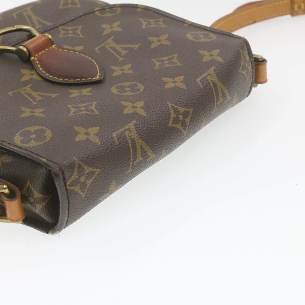 LOUIS VUITTON Monogram Saint Cloud MM Shoulder Bag M51243 LV Auth am523g