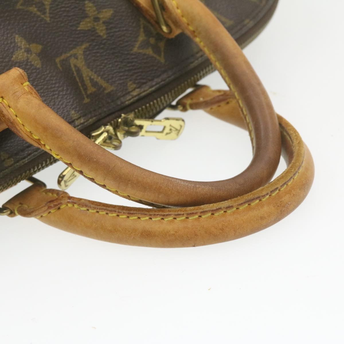 LOUIS VUITTON Monogram Alma Hand Bag M51130 LV Auth am527g