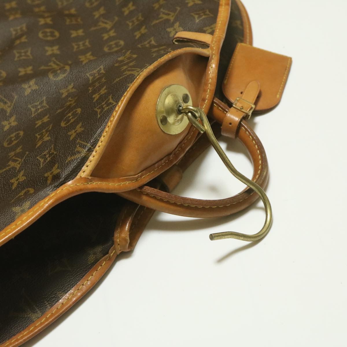 LOUIS VUITTON Monogram Sac De Port Mantoux Garment Cover M23542 LV Auth am536g