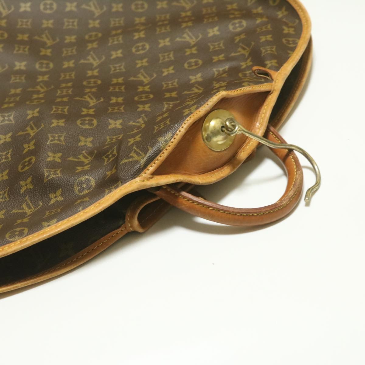 LOUIS VUITTON Monogram Sac De Port Mantoux Garment Cover M23542 LV Auth am537g