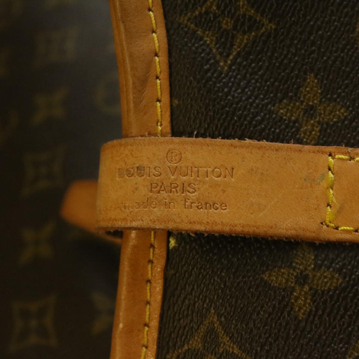 LOUIS VUITTON Monogram Sac De Port Mantoux Garment Cover M23542 LV Auth am558g