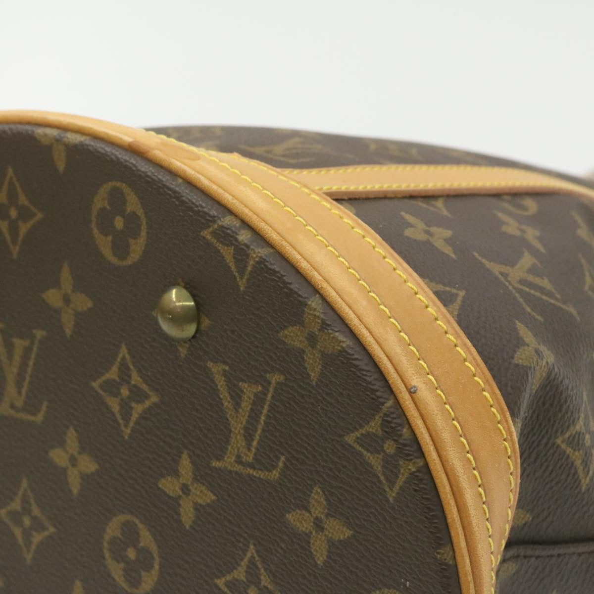 LOUIS VUITTON Monogram Bucket GM Shoulder Bag M42236 LV Auth am591g