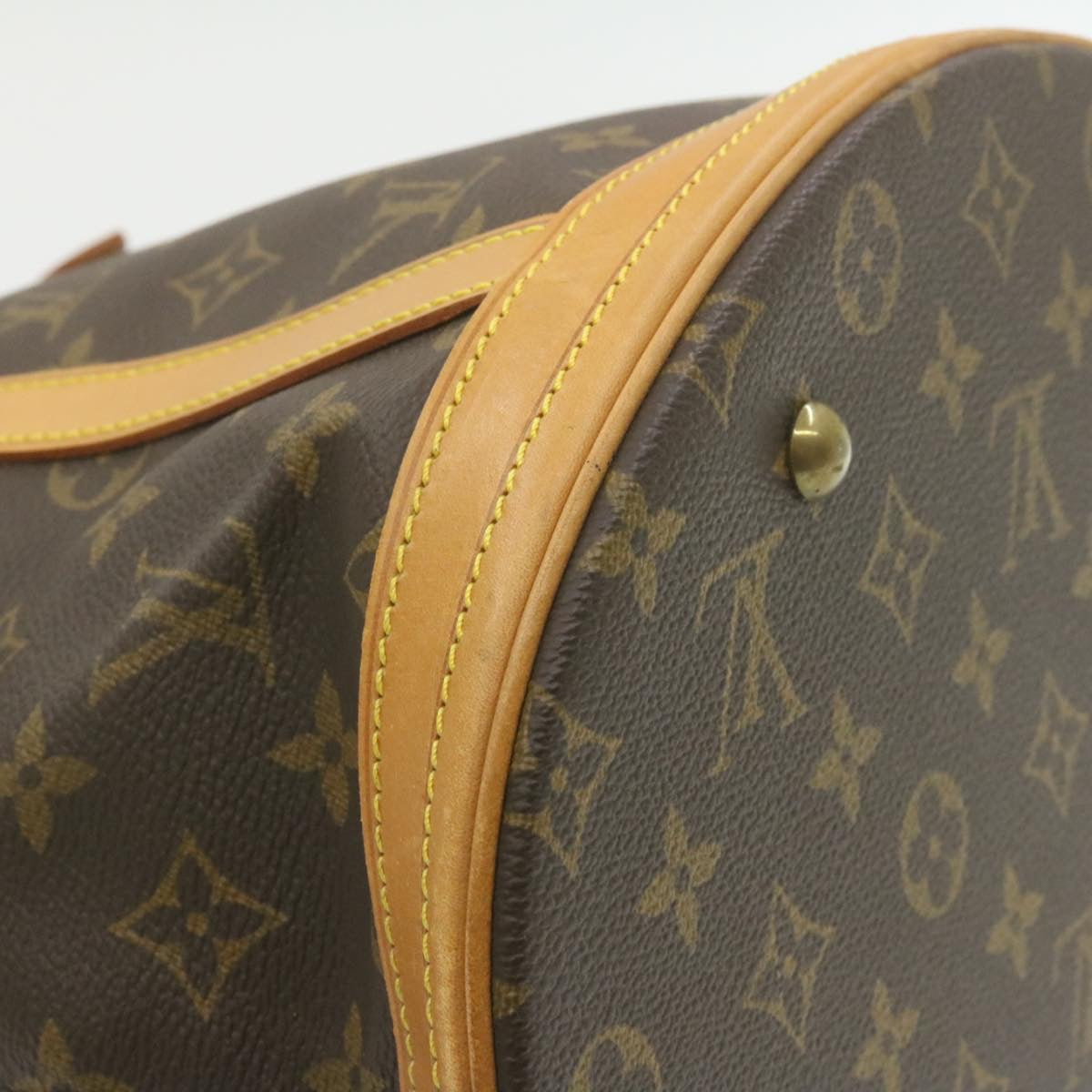 LOUIS VUITTON Monogram Bucket GM Shoulder Bag M42236 LV Auth am591g