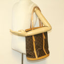 LOUIS VUITTON Monogram Bucket GM Shoulder Bag M42236 LV Auth am591g-23