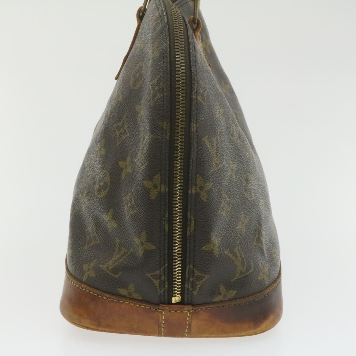 LOUIS VUITTON Monogram Alma Hand Bag M51130 LV Auth am601g