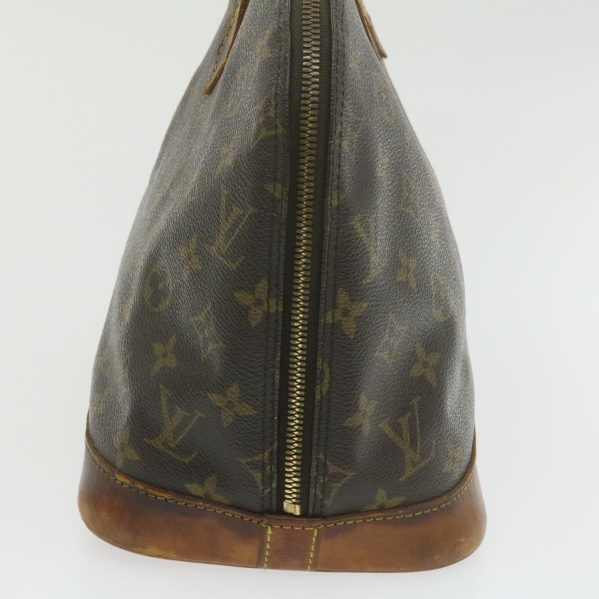 LOUIS VUITTON Monogram Alma Hand Bag M51130 LV Auth am601g