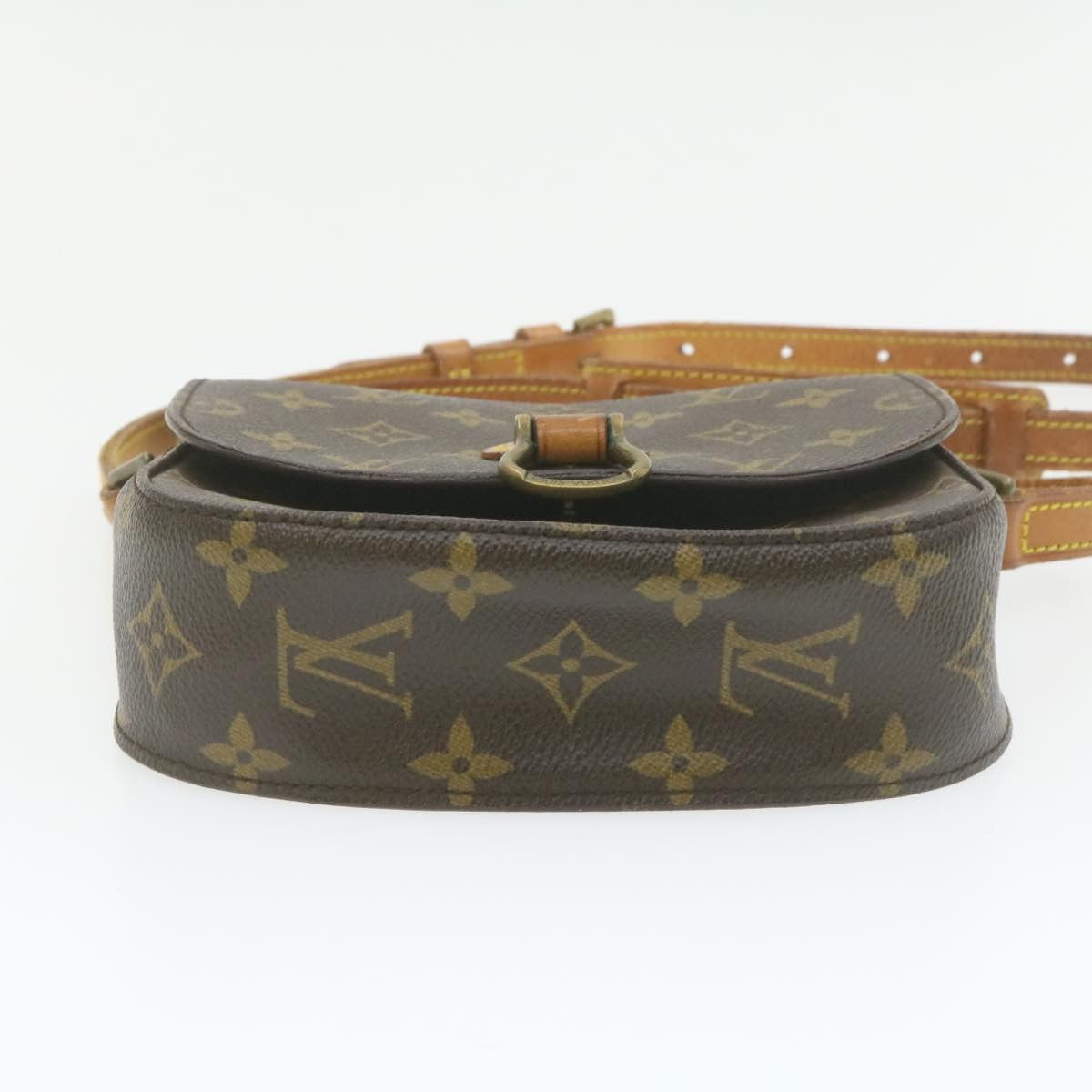 LOUIS VUITTON Monogram Saint Cloud PM Shoulder Bag M51244 LV Auth am603g