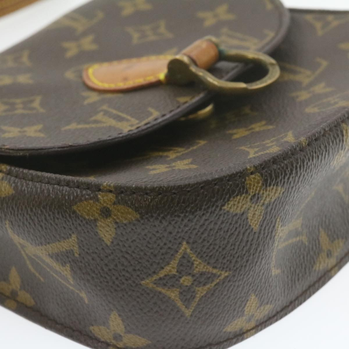 LOUIS VUITTON Monogram Saint Cloud PM Shoulder Bag M51244 LV Auth am603g