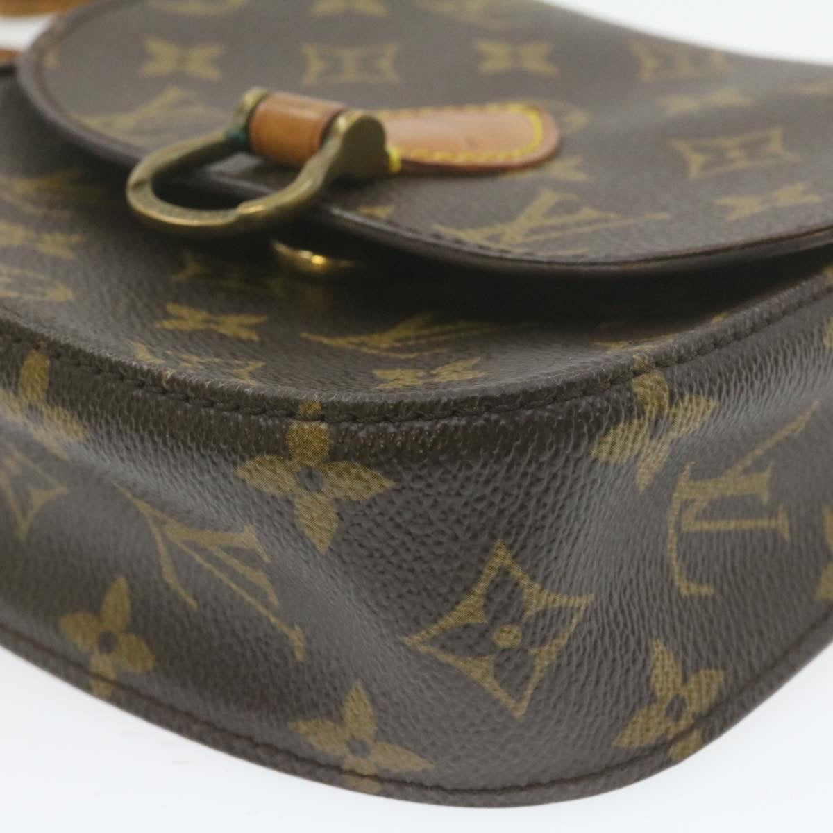 LOUIS VUITTON Monogram Saint Cloud PM Shoulder Bag M51244 LV Auth am603g