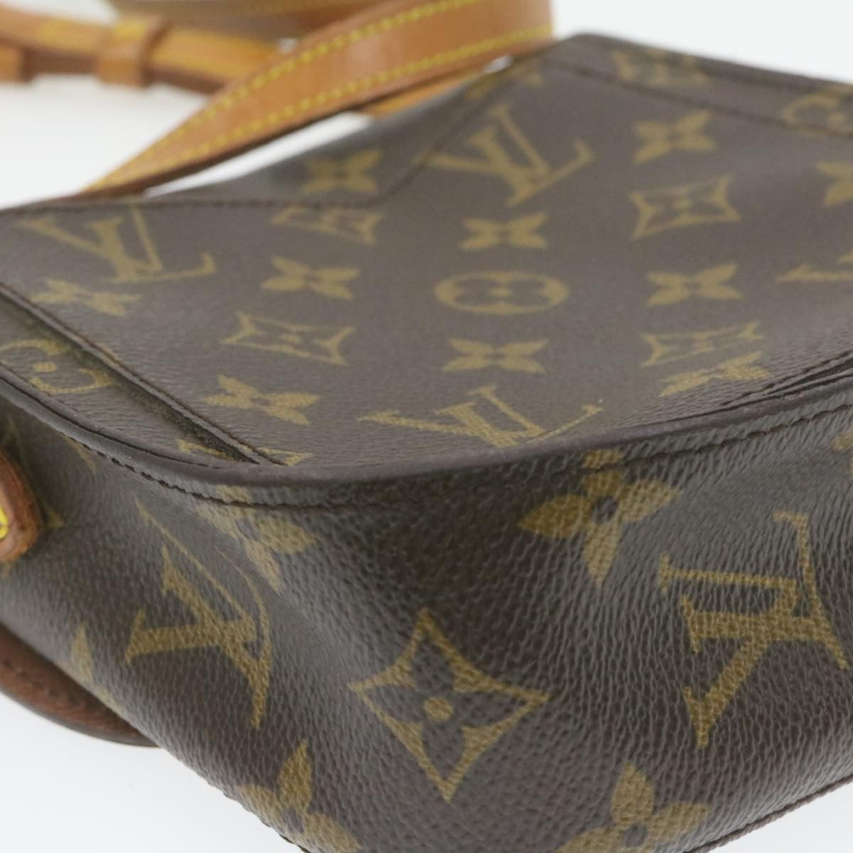 LOUIS VUITTON Monogram Saint Cloud PM Shoulder Bag M51244 LV Auth am603g