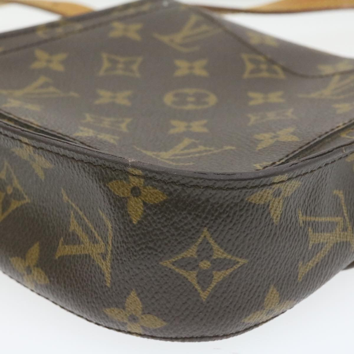 LOUIS VUITTON Monogram Saint Cloud PM Shoulder Bag M51244 LV Auth am603g