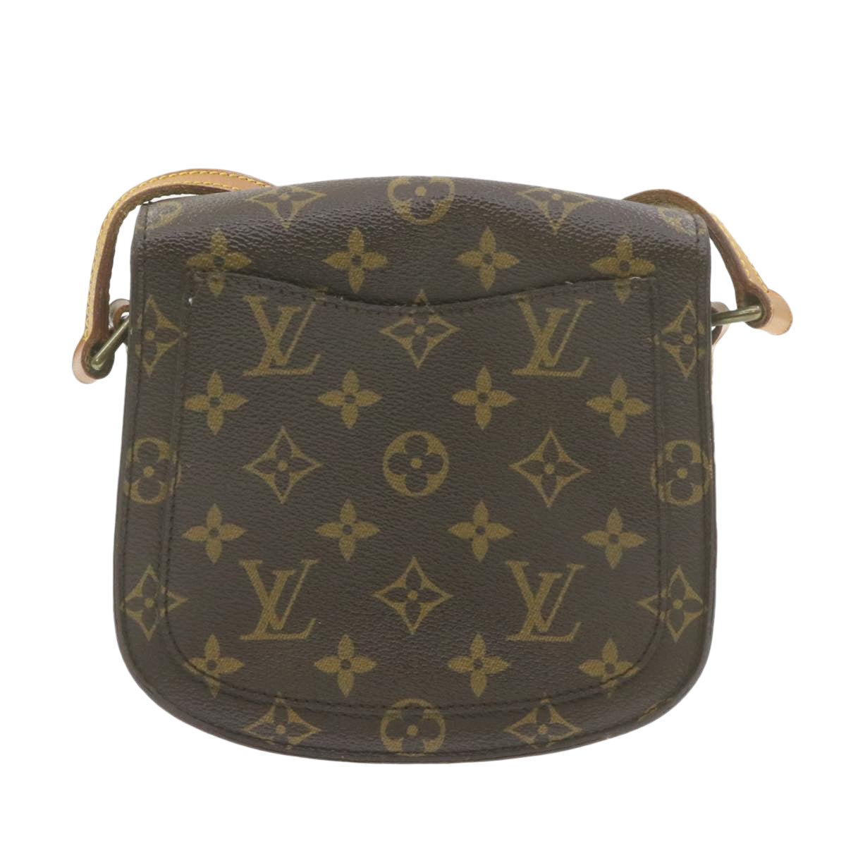 LOUIS VUITTON Monogram Saint Cloud PM Shoulder Bag M51244 LV Auth am603g