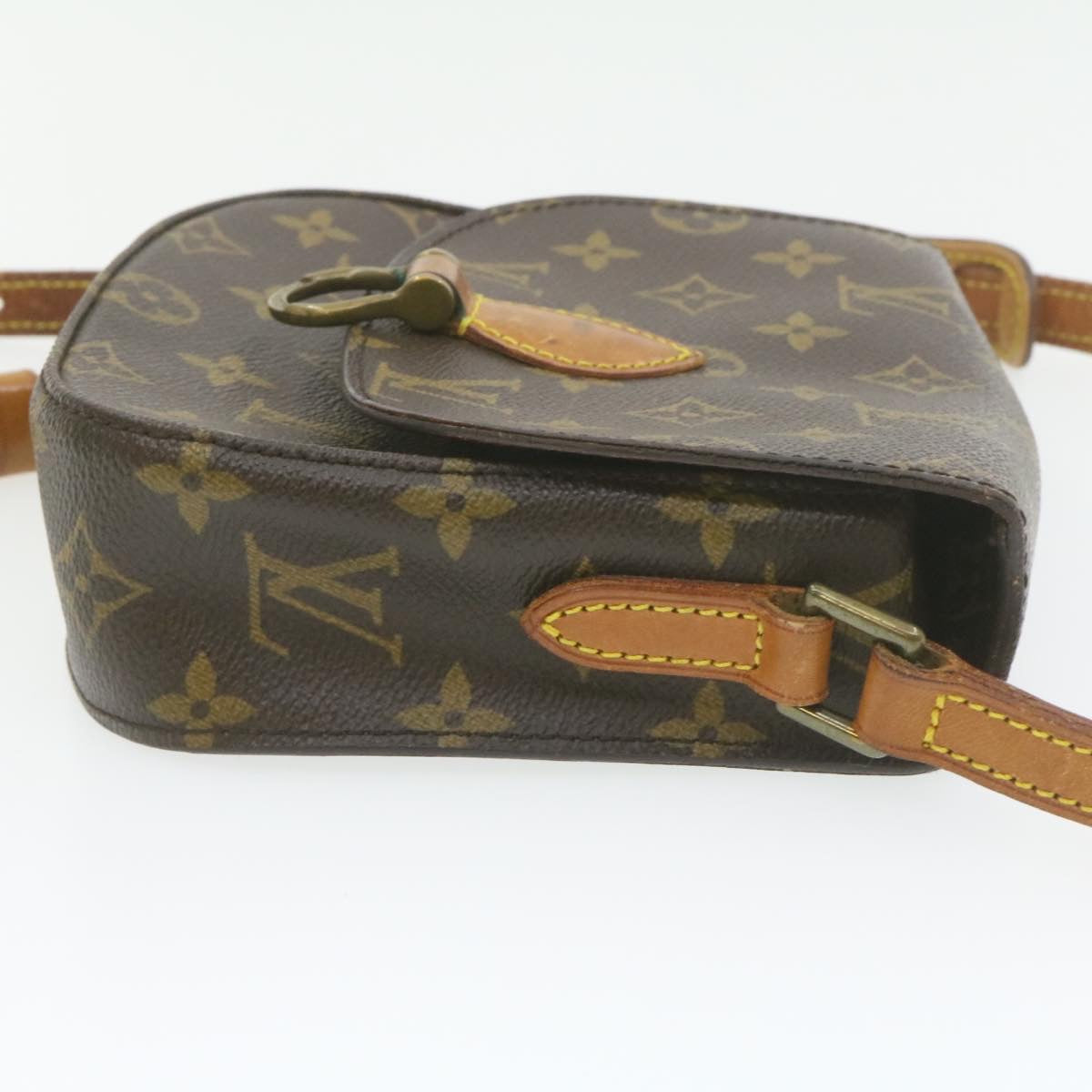 LOUIS VUITTON Monogram Saint Cloud PM Shoulder Bag M51244 LV Auth am603g