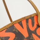 LOUIS VUITTON Monogram Graffiti Neverfull GM Tote Bag M93702 LV Auth am639g-10