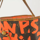 LOUIS VUITTON Monogram Graffiti Neverfull GM Tote Bag M93702 LV Auth am639g-7