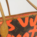 LOUIS VUITTON Monogram Graffiti Neverfull GM Tote Bag M93702 LV Auth am639g-8