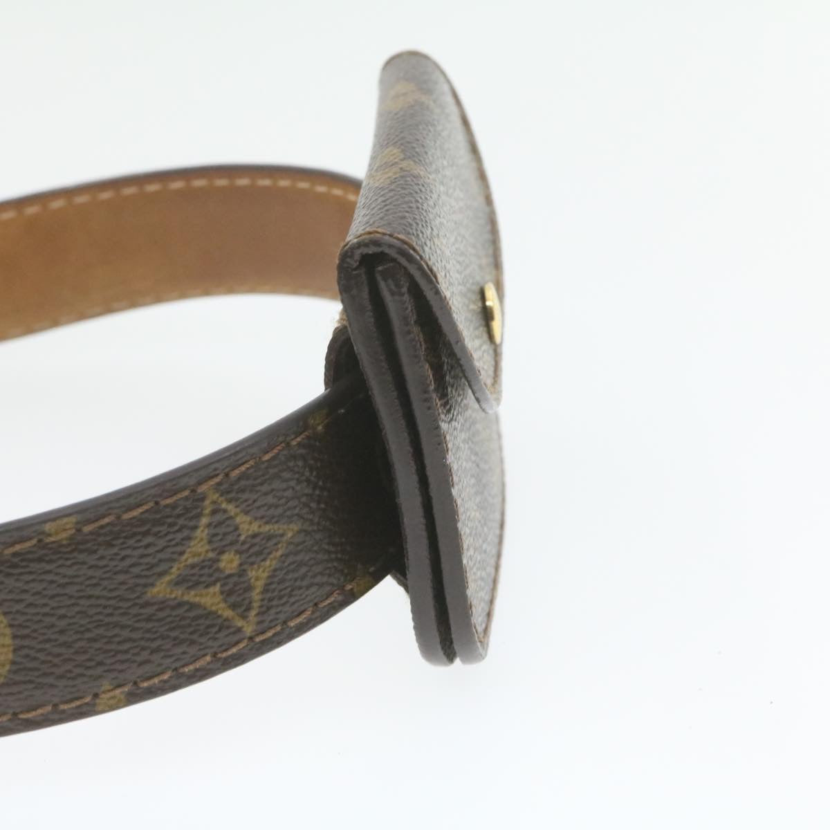 LOUIS VUITTON Monogram Ceinture pochette Belt M6948 LV Auth am660g