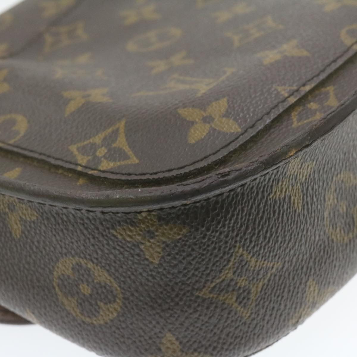 LOUIS VUITTON Monogram Saint Cloud MM Shoulder Bag M51243 LV Auth am683g