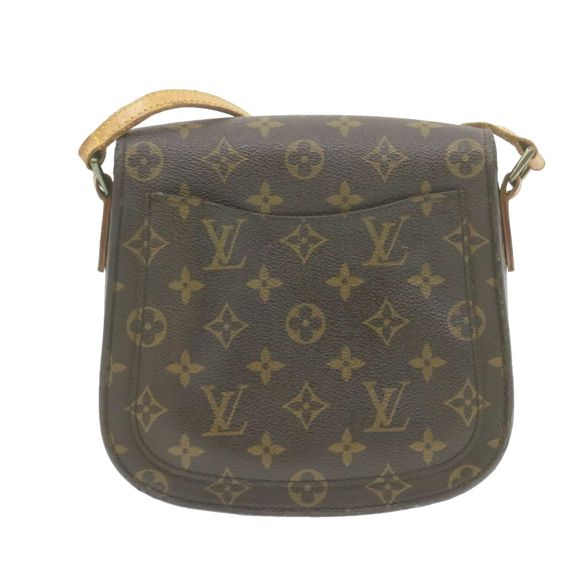 LOUIS VUITTON Monogram Saint Cloud MM Shoulder Bag M51243 LV Auth am683g