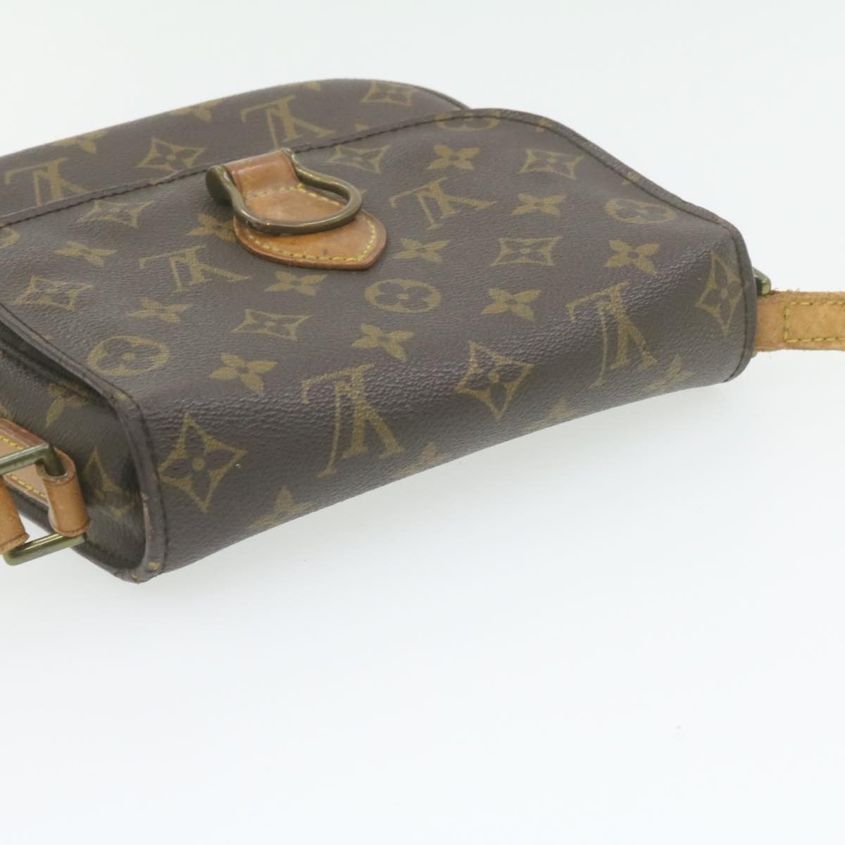 LOUIS VUITTON Monogram Saint Cloud MM Shoulder Bag M51243 LV Auth am683g