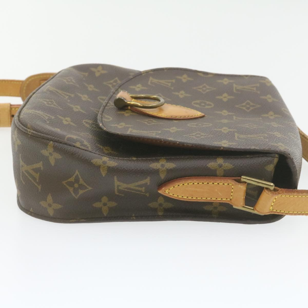 LOUIS VUITTON Monogram Saint Cloud GM Shoulder Bag M51242 LV Auth am725g