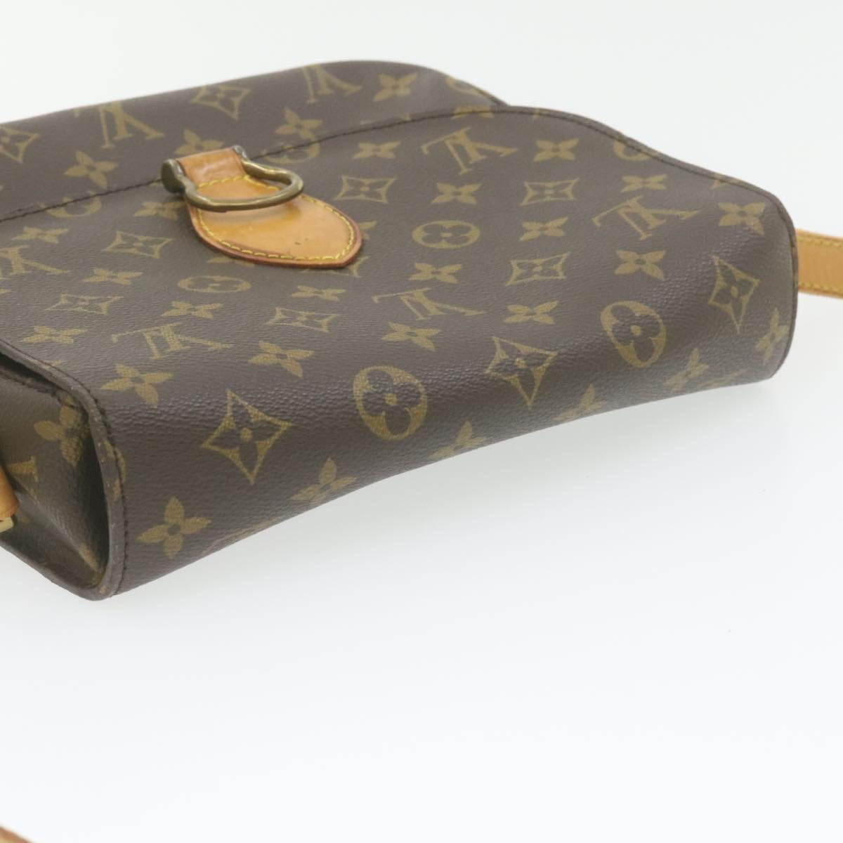 LOUIS VUITTON Monogram Saint Cloud GM Shoulder Bag M51242 LV Auth am725g