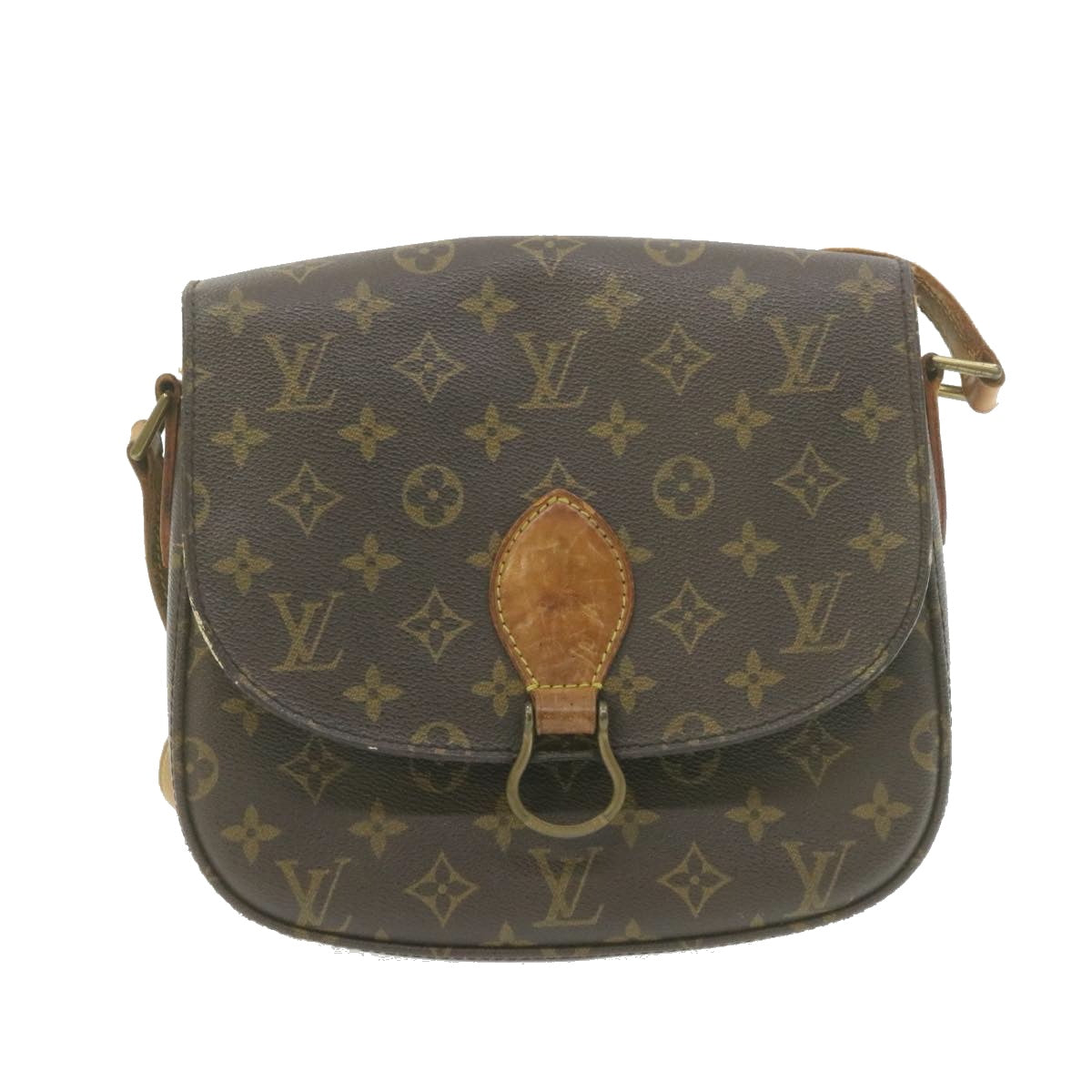 LOUIS VUITTON Monogram Saint Cloud GM Shoulder Bag M51242 LV Auth am728g - 0