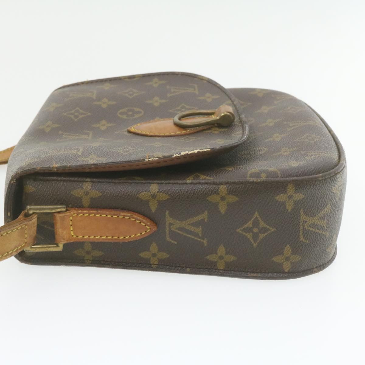 LOUIS VUITTON Monogram Saint Cloud GM Shoulder Bag M51242 LV Auth am728g