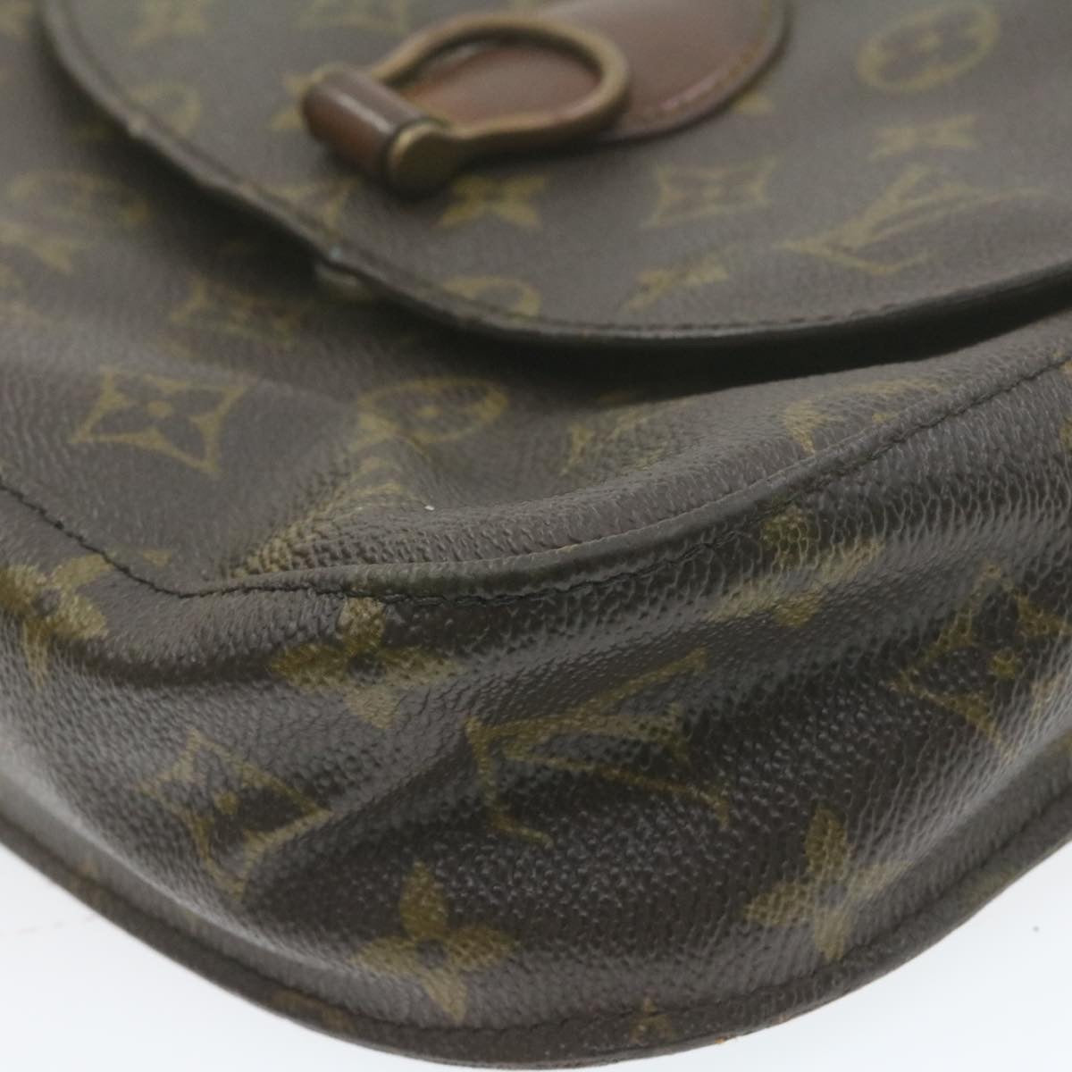 LOUIS VUITTON Monogram Saint Cloud GM Shoulder Bag M51242 LV Auth am749g