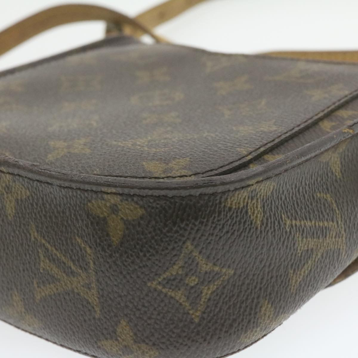 LOUIS VUITTON Monogram Saint Cloud PM Shoulder Bag M51244 LV Auth am754g