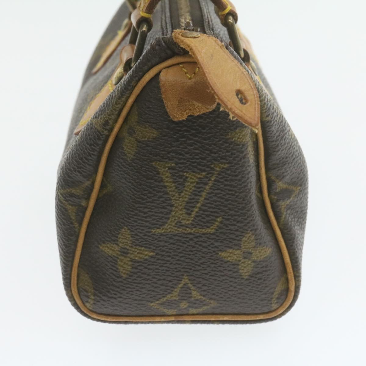 LOUIS VUITTON Monogram Mini Speedy Hand Bag M41534 LV Auth am773g