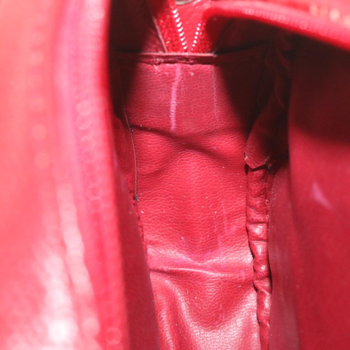 FENDI Shoulder Bag Red Auth am864g