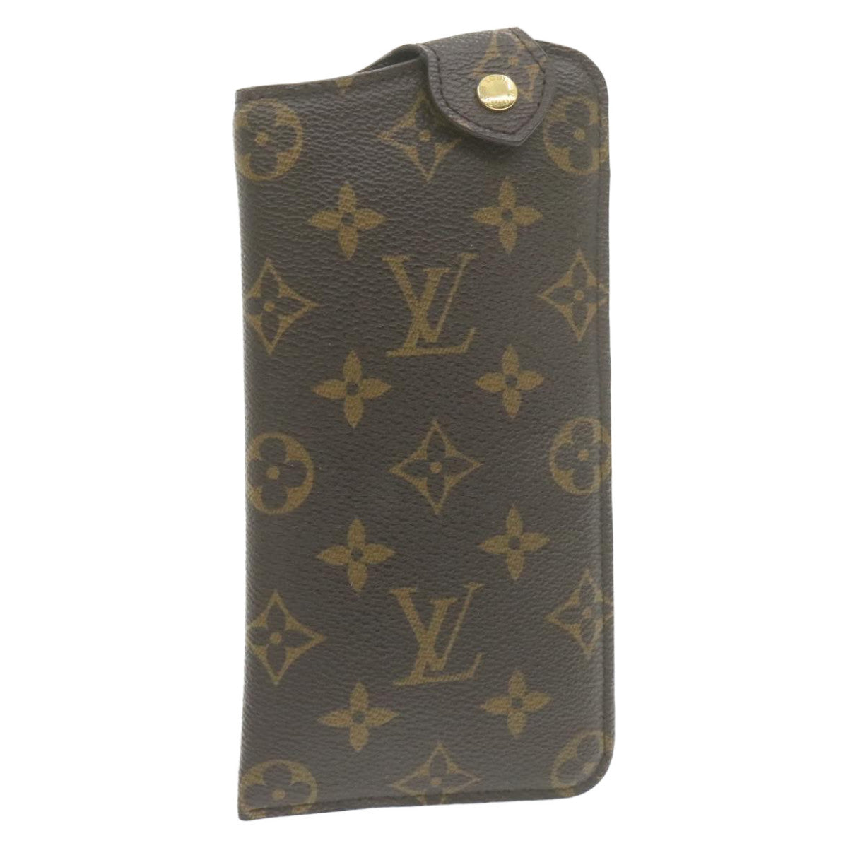 LOUIS VUITTON Monogram Etui A Lunettes MM Glasses Case M66544 LV Auth am874g