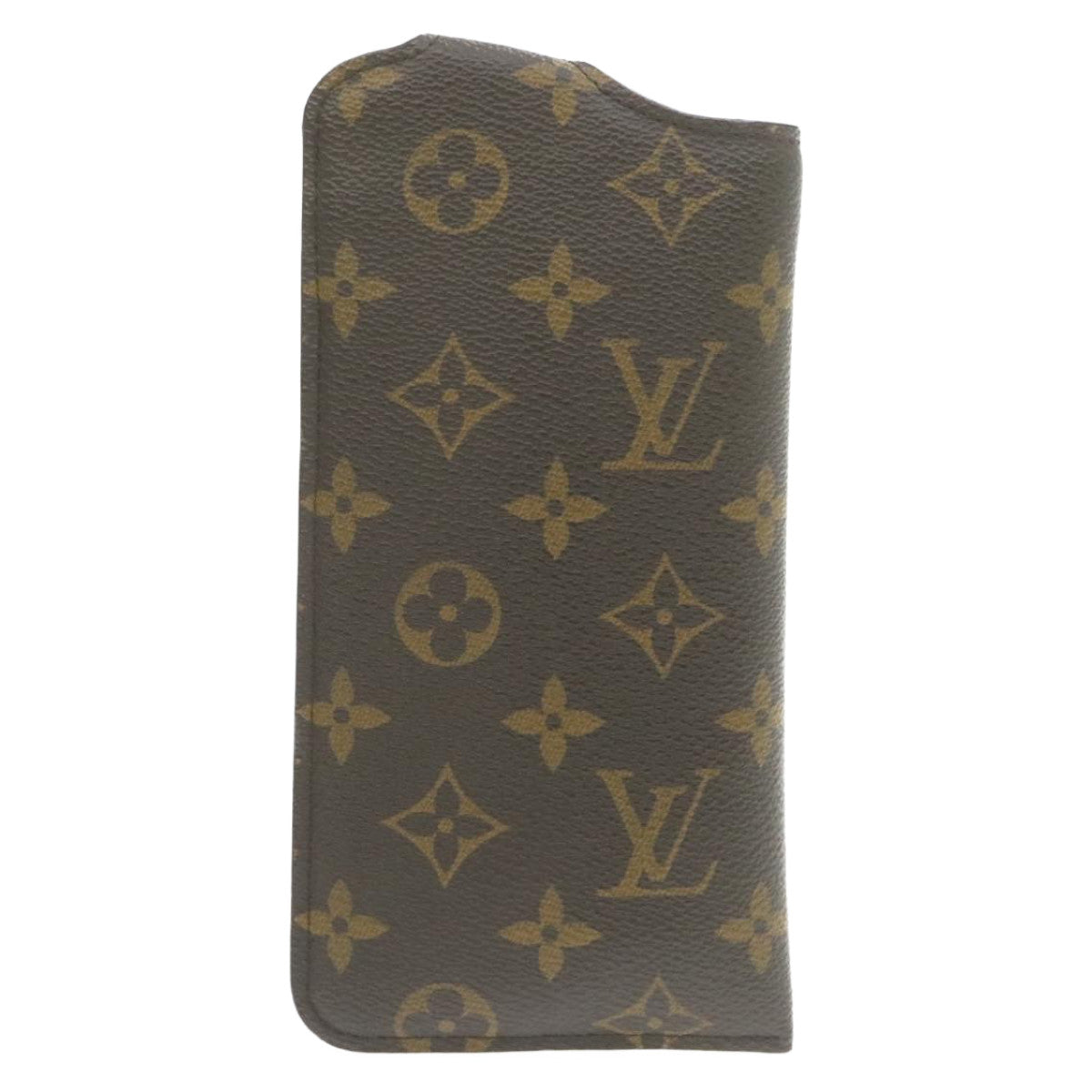 LOUIS VUITTON Monogram Etui A Lunettes MM Glasses Case M66544 LV Auth am874g