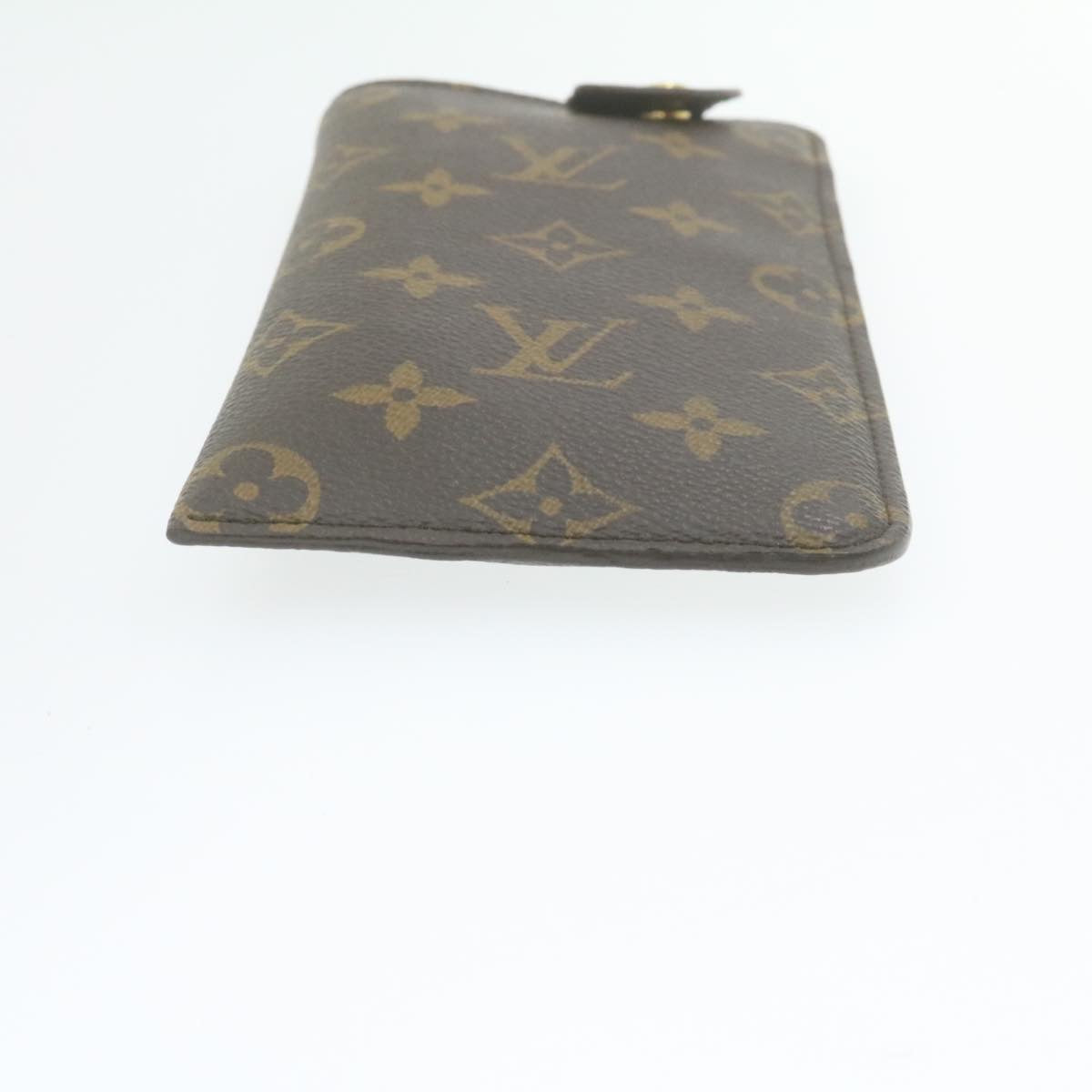 LOUIS VUITTON Monogram Etui A Lunettes MM Glasses Case M66544 LV Auth am874g