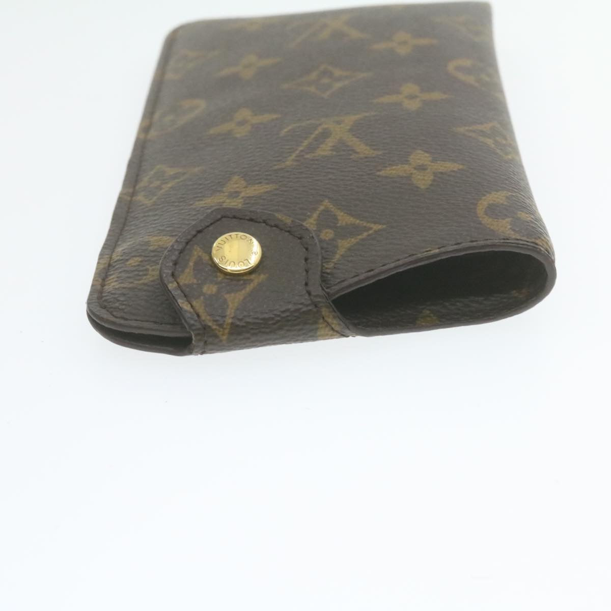 LOUIS VUITTON Monogram Etui A Lunettes MM Glasses Case M66544 LV Auth am874g