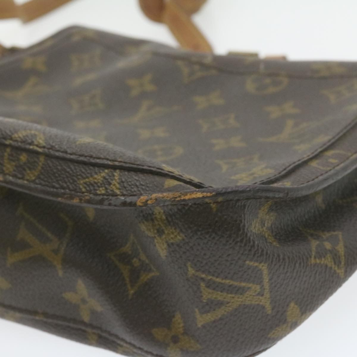 LOUIS VUITTON Monogram Saint Cloud GM Shoulder Bag M51242 LV Auth am880g