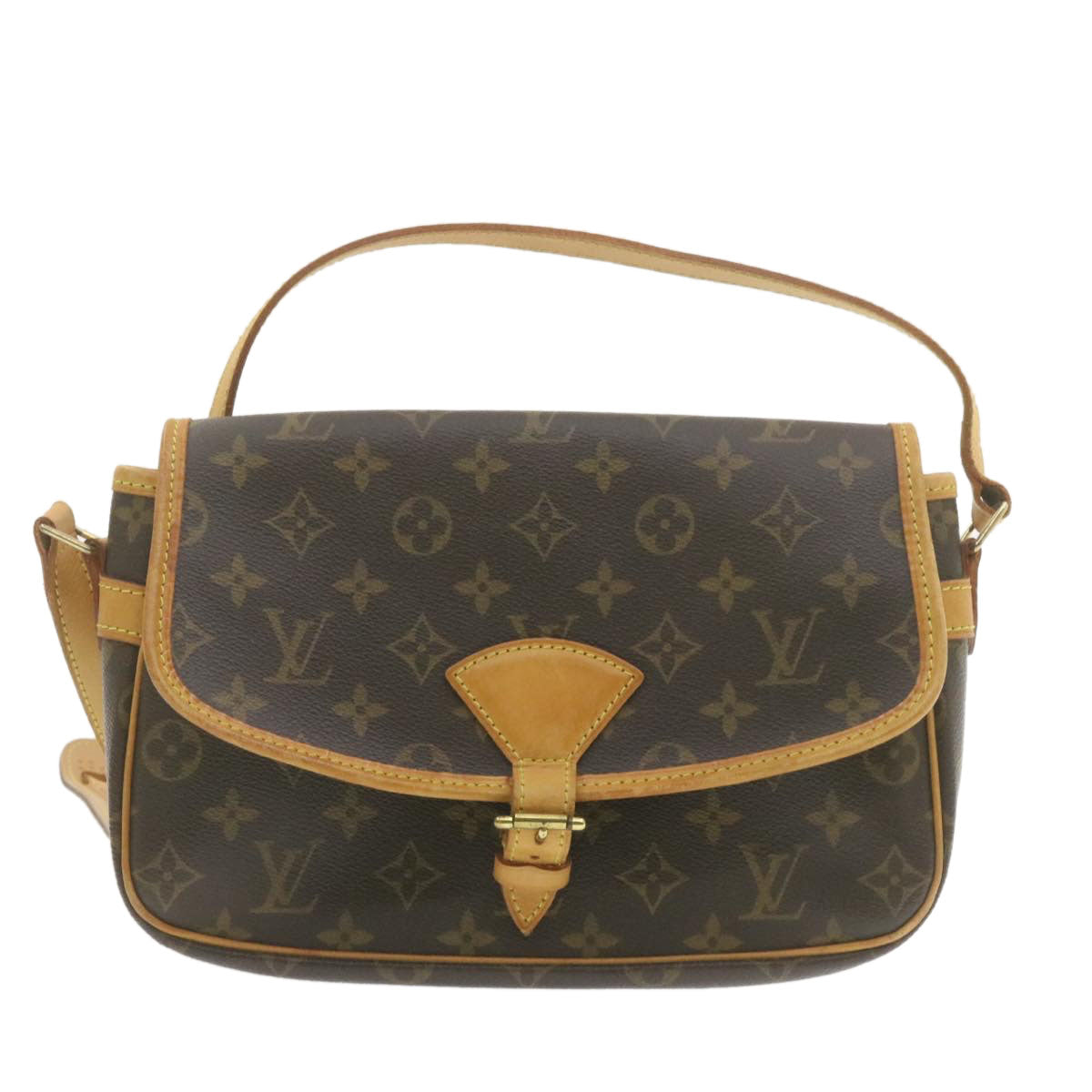 LOUIS VUITTON Monogram Sologne Shoulder Bag M42250 LV Auth am885g