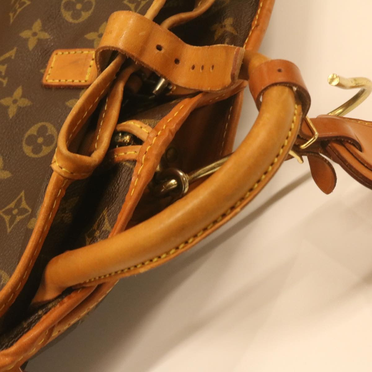 LOUIS VUITTON Monogram Sac De Port Mantoux Garment Cover M23542 LV Auth am896g