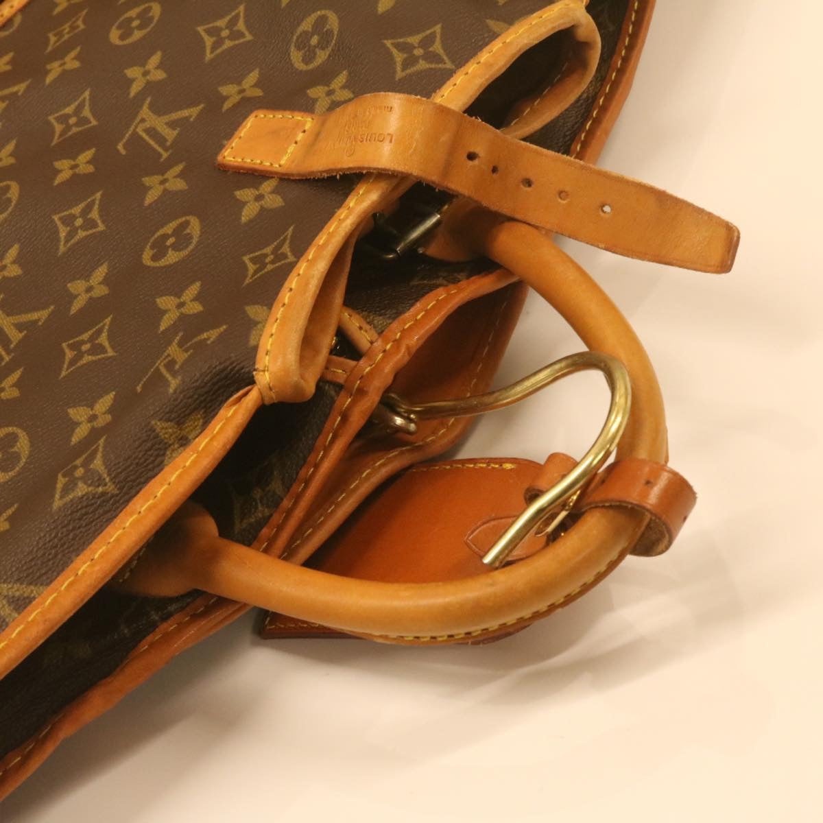 LOUIS VUITTON Monogram Sac De Port Mantoux Garment Cover M23542 LV Auth am896g