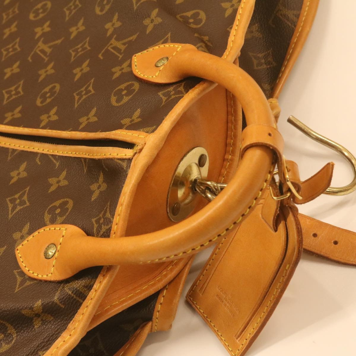 LOUIS VUITTON Monogram Sac De Port Mantoux Garment Cover M23542 LV Auth am922g