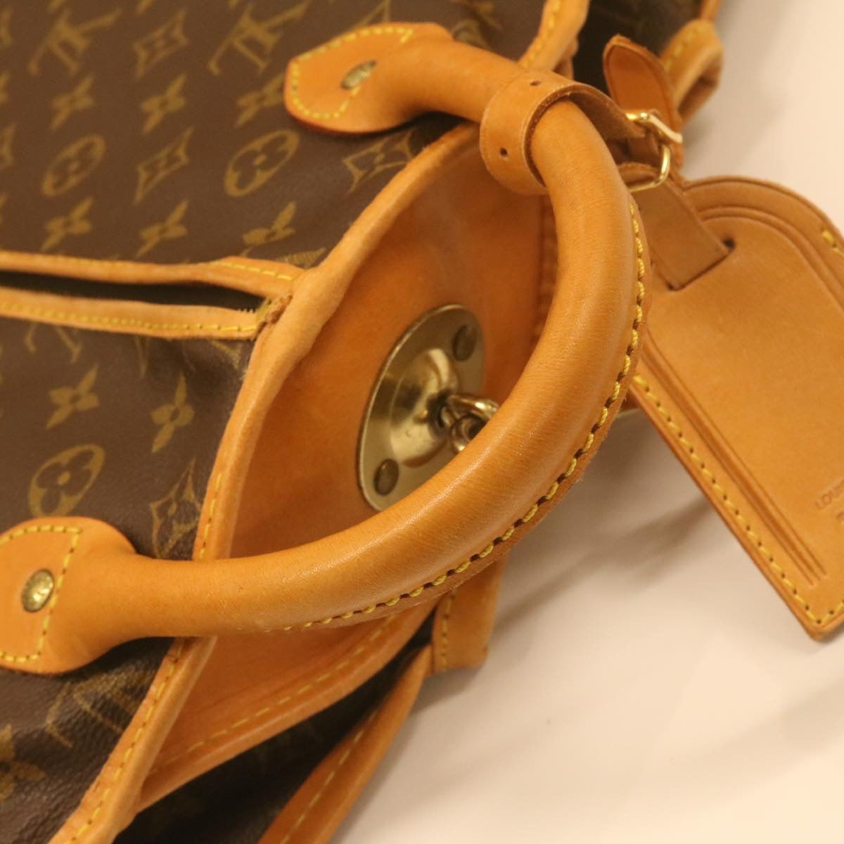 LOUIS VUITTON Monogram Sac De Port Mantoux Garment Cover M23542 LV Auth am922g