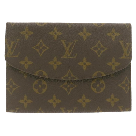 LOUIS VUITTON Monogram Pochette Rabat 18 Clutch Bag Vintage M51940 LV am934g