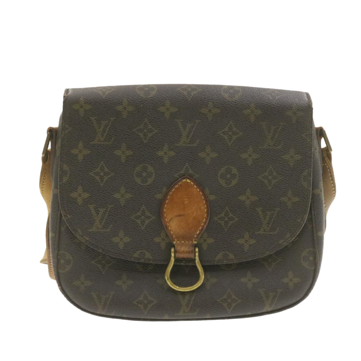 LOUIS VUITTON Monogram Saint Cloud GM Shoulder Bag M51242 LV Auth am941g - 0