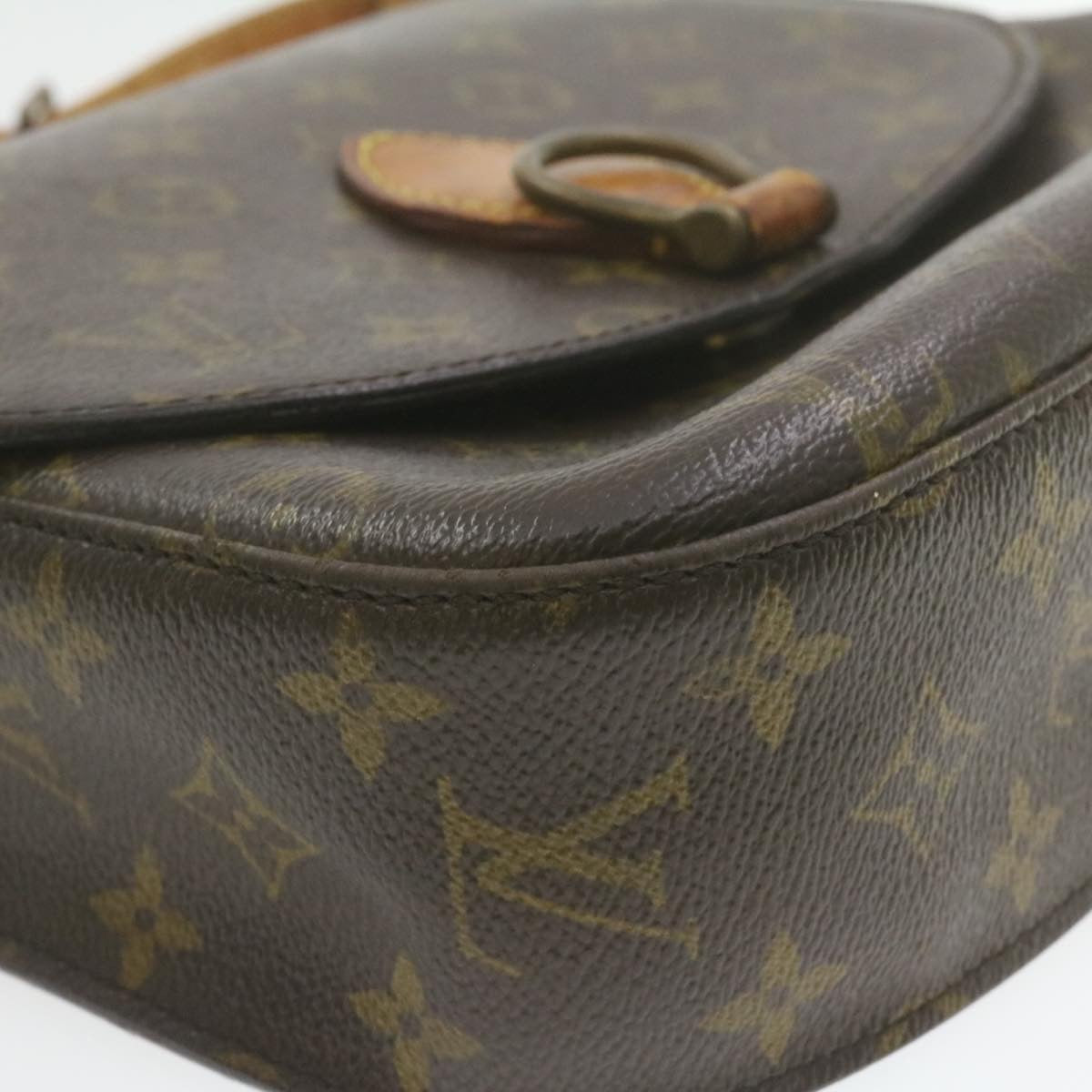 LOUIS VUITTON Monogram Saint Cloud GM Shoulder Bag M51242 LV Auth am946g