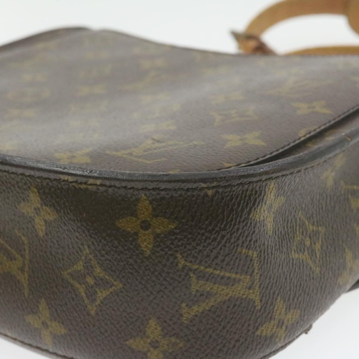 LOUIS VUITTON Monogram Saint Cloud GM Shoulder Bag M51242 LV Auth am946g